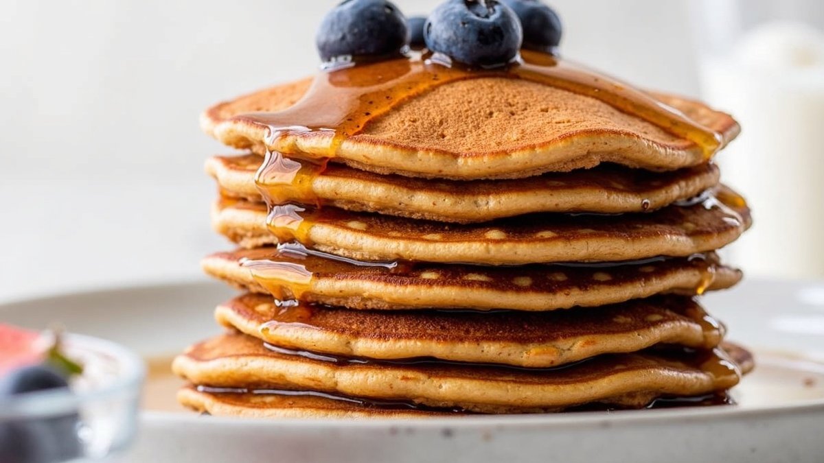 Banana Protein Power Pancakes