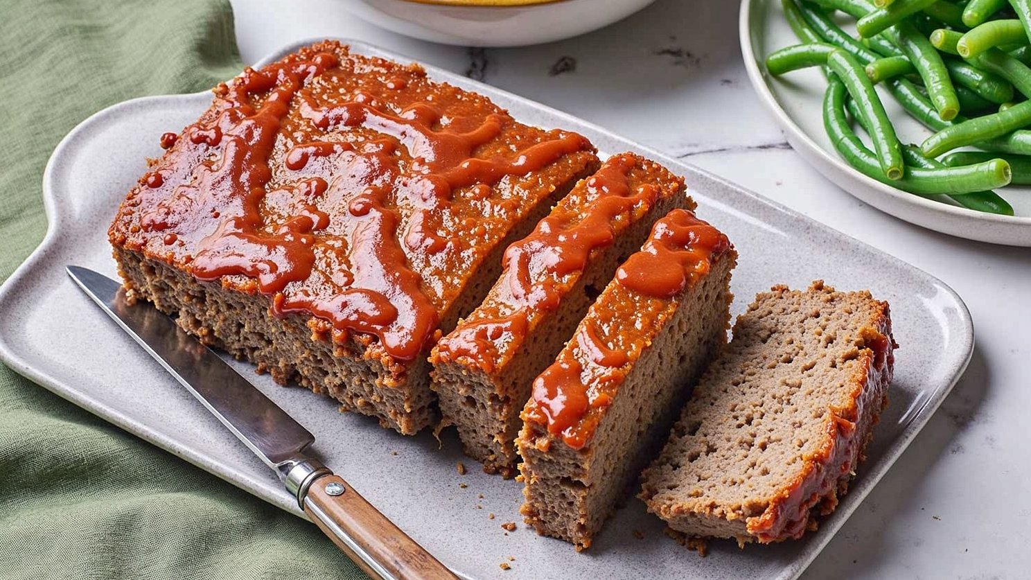 Classic Meatloaf with Tangy Glaze