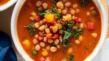Hearty Lentil and Greens Power Soup