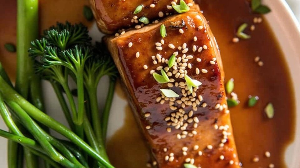 Honey Garlic Salmon Foil Packets