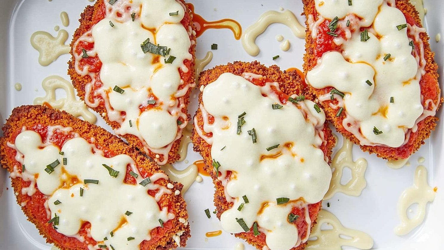 Lightened Classic Chicken Parmesan