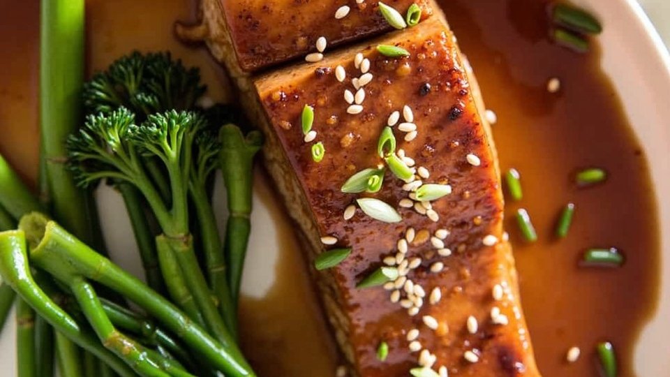 Maple-Garlic Glazed Salmon for Muscle Fuel