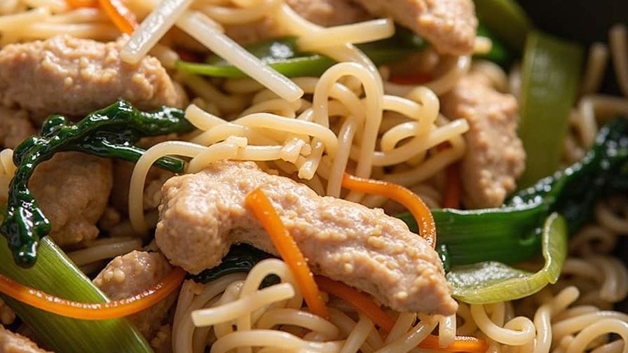 Quick Chicken Ramen Stir-Fry