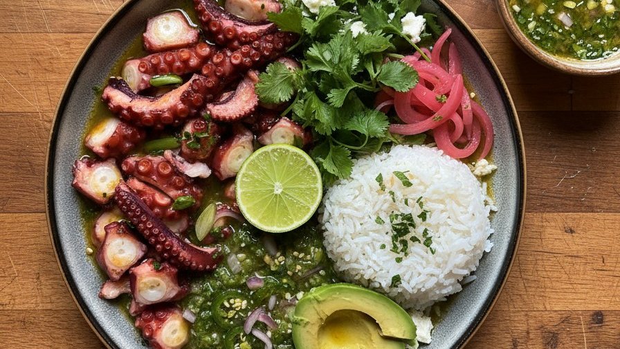 Zesty Octopus Aguachile