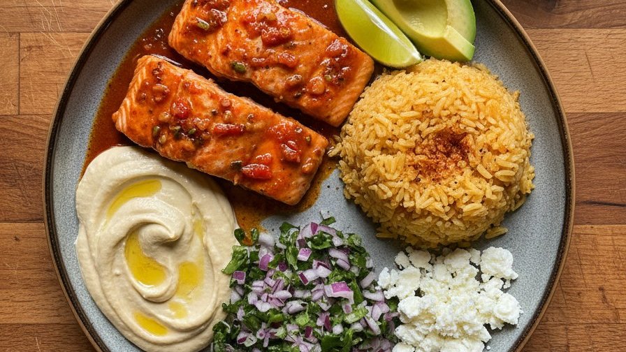 Grilled Salmon Al Pastor