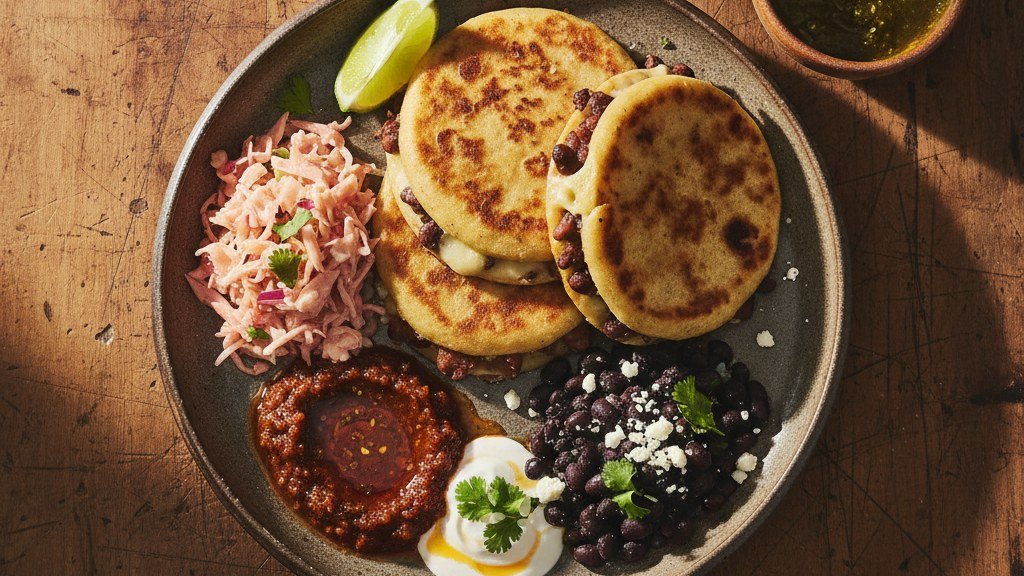 Easy Stuffed Pupusas Revueltas