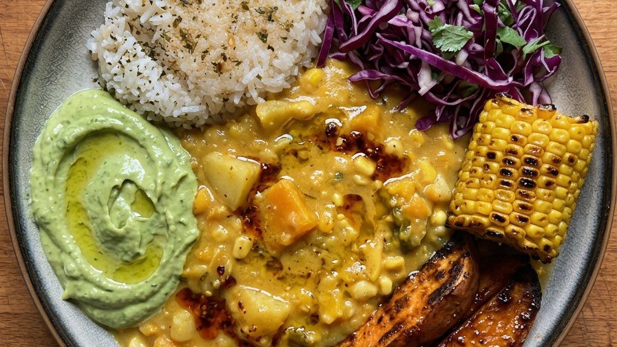 Creamy Vegan Zapallo Locro Stew