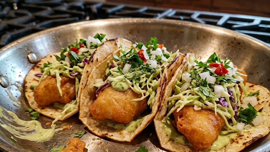Crispy Baja Fish Tacos
