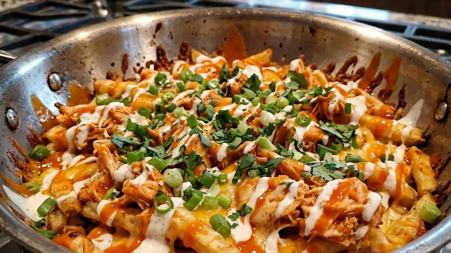 Buffalo Chicken Cheese Fries