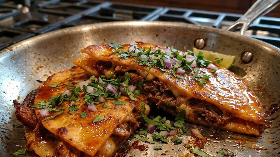 Smoky Chicken Fajita Quesadilla