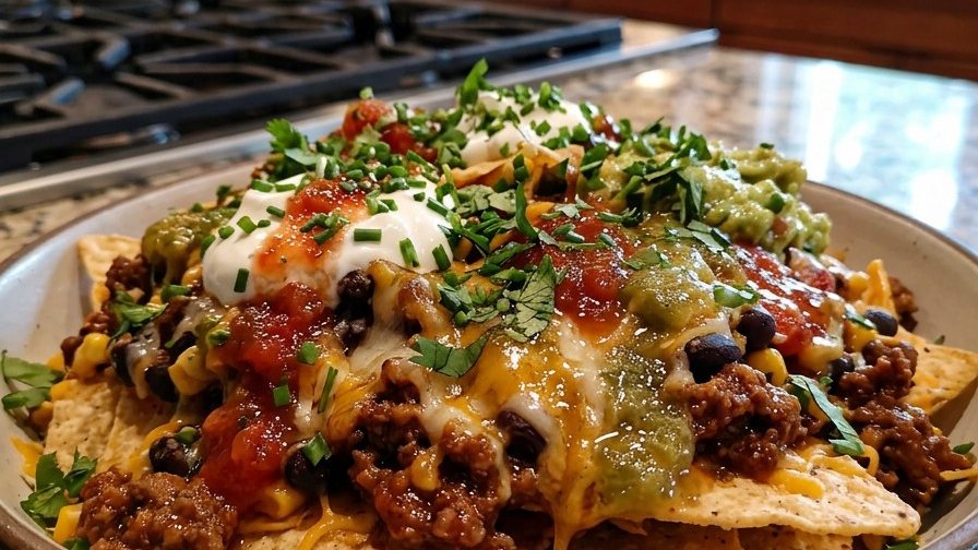 Loaded Beef Nachos