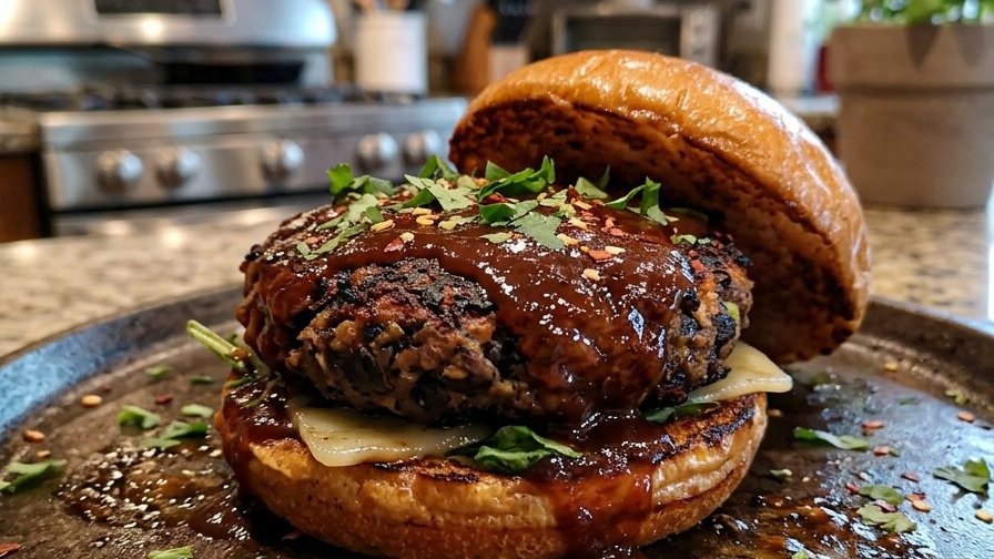 Smoky Black Bean Burgers