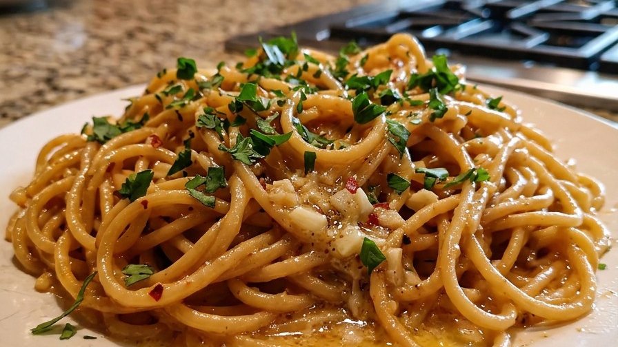 10-Minute Garlic Butter Noodles